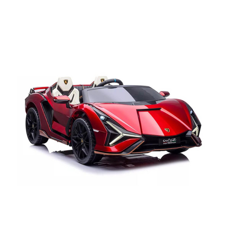 24V Lamborghini Sian Upgraded Ride-On Car: Kids 2-Seater 4x4 Luxury Car