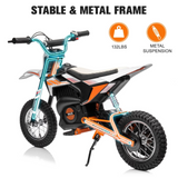 24V Trailblazer Junior 250-Watt Dirt Bike For Big Kids & Teens: Air-Filled Rubber Tires For Off-Road Fun