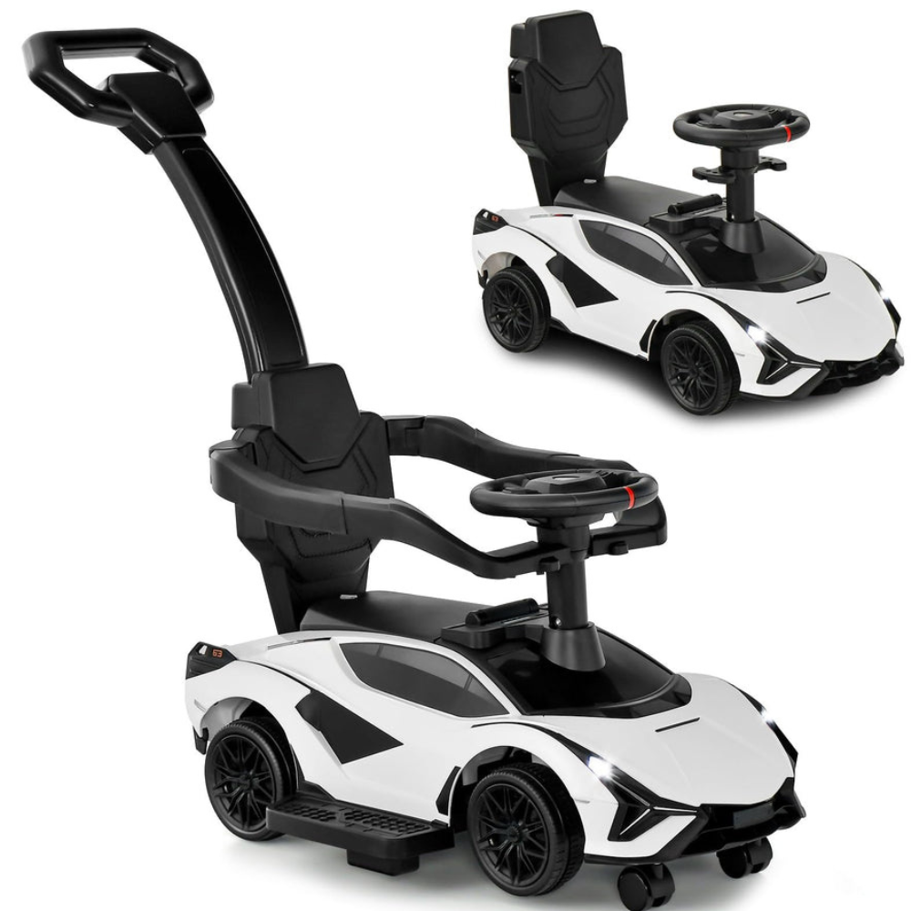 Lamborghini Sian Ultimate 3-in-1 Toddler-Friendly Push Car: Luxury Ride For Kids