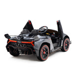 12V Lamborghini Veneno 4x4 Ride-on Car; Kids Licensed 1-Seater Electric Remote Control Car