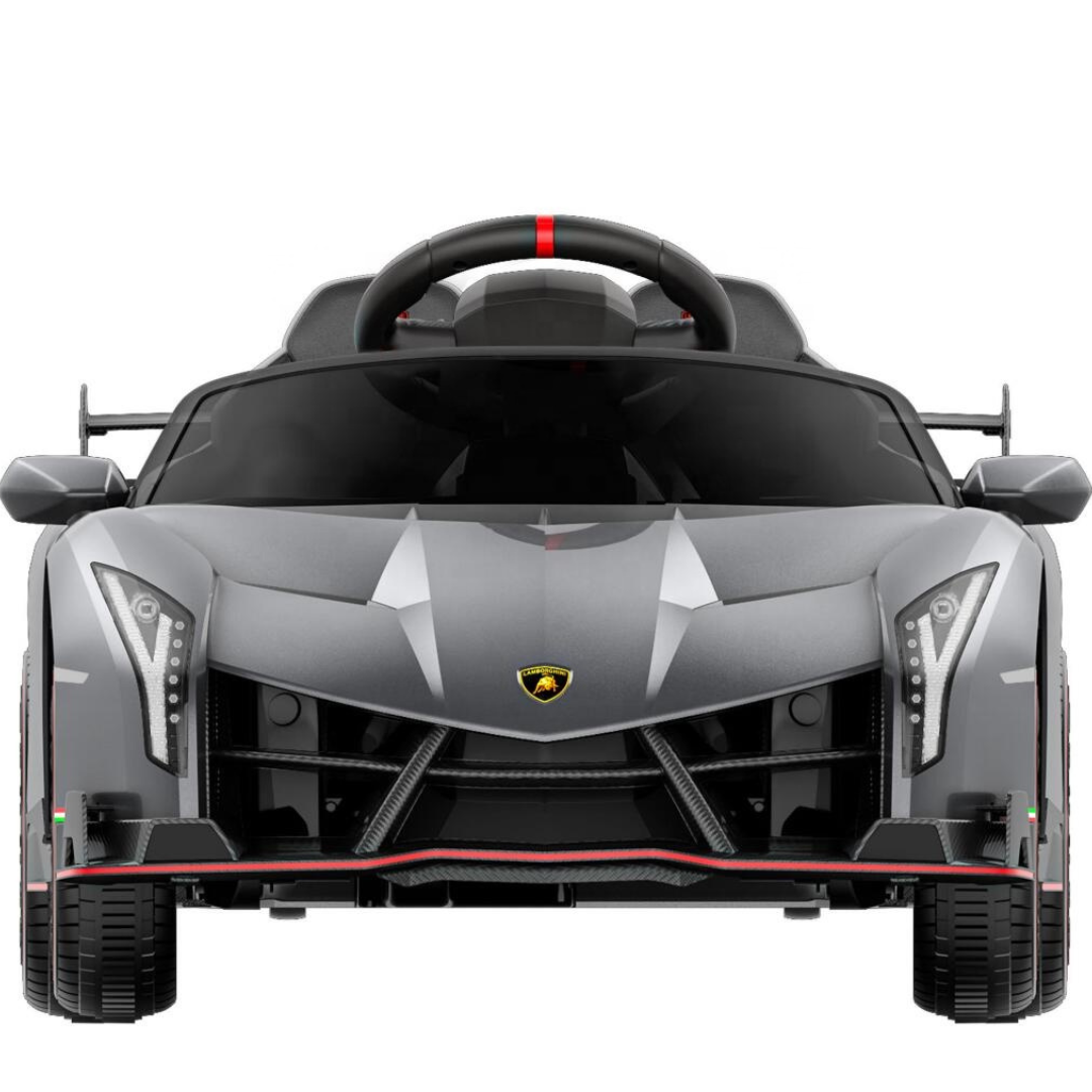 12V Lamborghini Veneno 4x4 Ride-on Car; Kids Licensed 1-Seater Electric Remote Control Car