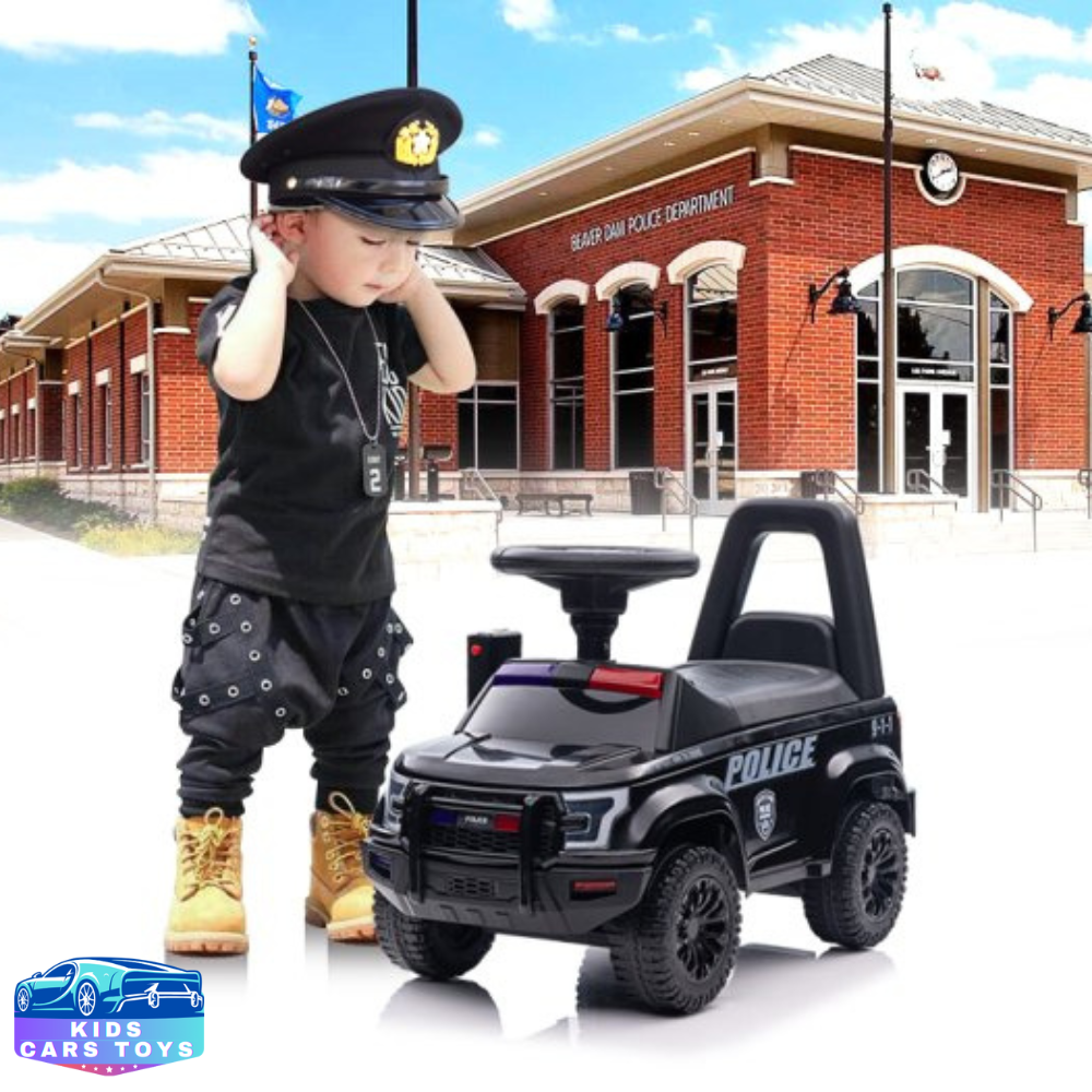 6V 3-In-1 Police Ride on Truck For Kids and Toddlers: The Ultimate Crime Fighting Companion