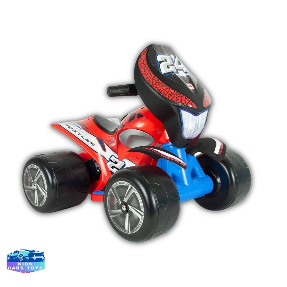 6V INJUSA Wrestler Edition Ride On Quad For Toddlers: Get Ready for Exciting Adventure