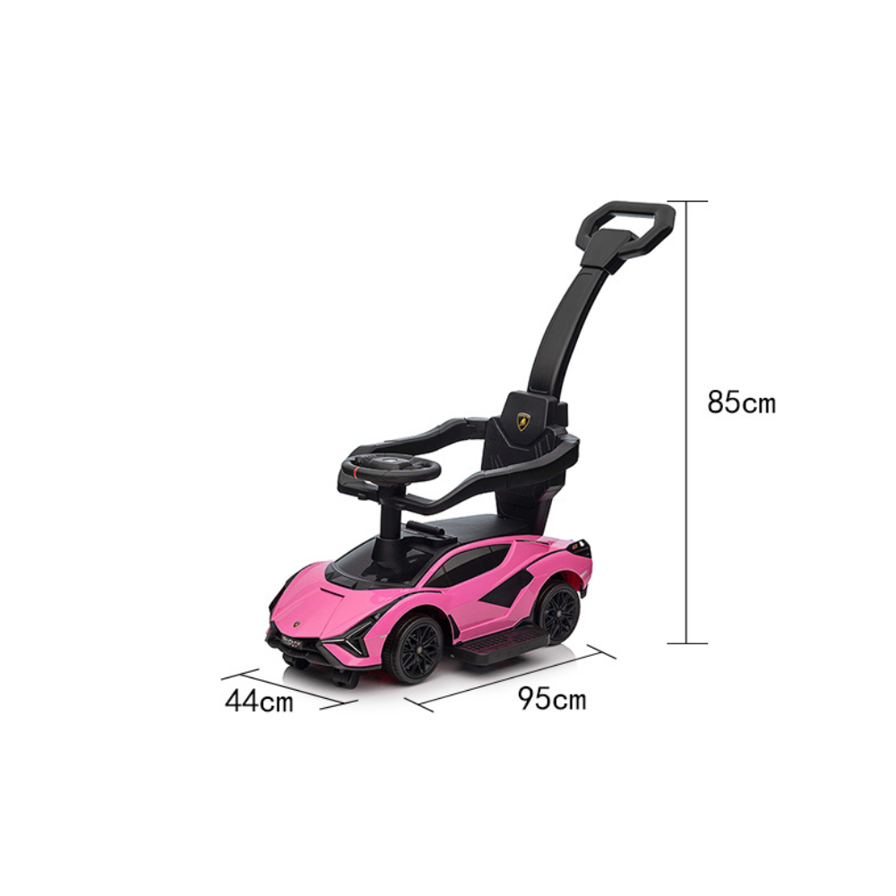 Lamborghini Sian Ultimate 3-in-1 Toddler-Friendly Push Car: Luxury Ride For Kids