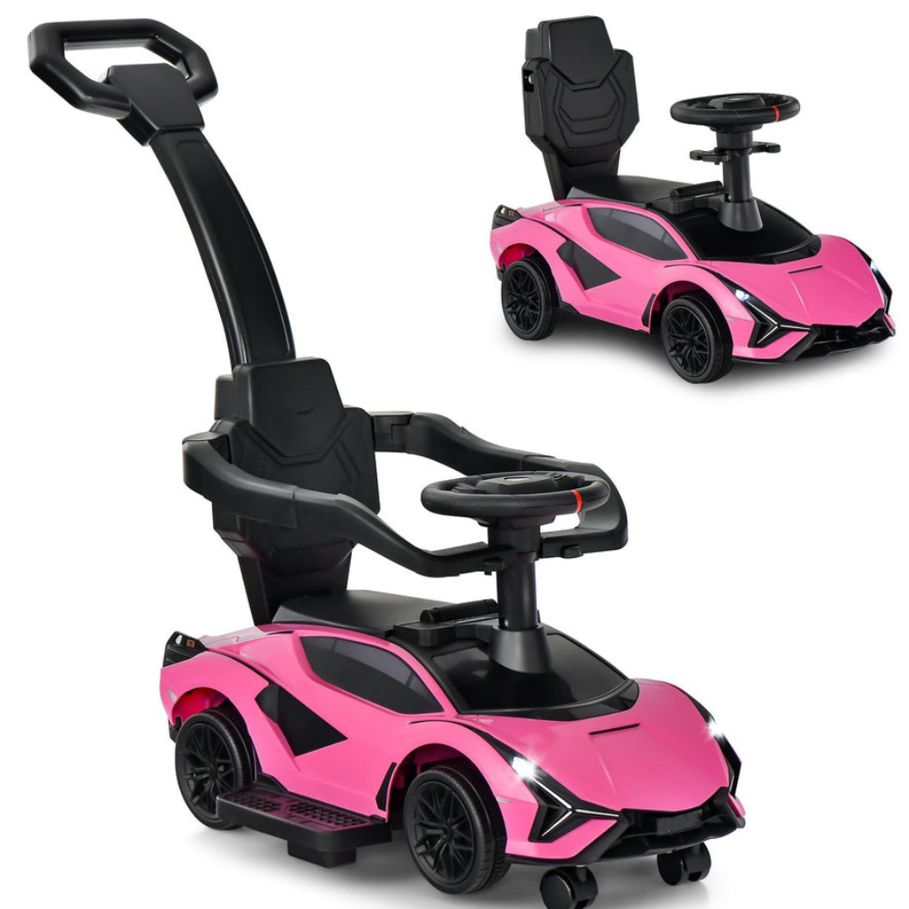 Lamborghini Sian Ultimate 3-in-1 Toddler-Friendly Push Car: Luxury Ride For Kids