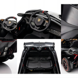 12V Lamborghini Veneno 4x4 Ride-on Car; Kids Licensed 1-Seater Electric Remote Control Car