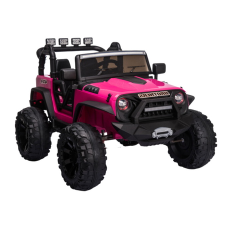 24V Kids Ride-On Truck EVA Big Wheels Edition: Remote Control Electric Truck