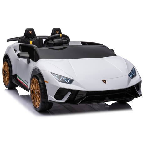 24V Lamborghini Huracan 4x4 Kids Ride On Car: 2 Seater Licensed Remote Control Electric Car