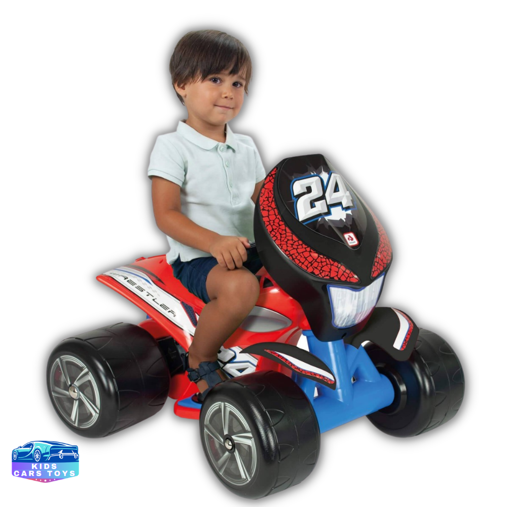 6V INJUSA Wrestler Edition Ride On Quad For Toddlers: Get Ready for Exciting Adventure