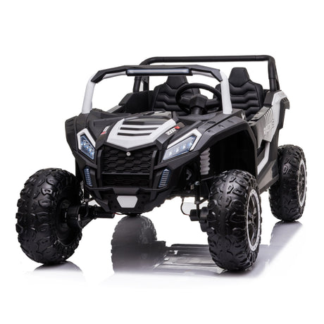 24V Ultra Treck XXL UTV Buggy: Kids 4x4 Electric All-Terrain 2-Seater Ride-On UTV