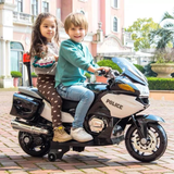 24V Police Edition Upgraded Kids Motorcycle – Safe & Secure Riding