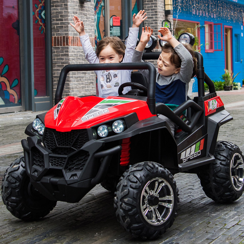 24V Sportan Edition Kids Ride-On Buggy: 2-Seater Electric All-Terrain 4x4 UTV