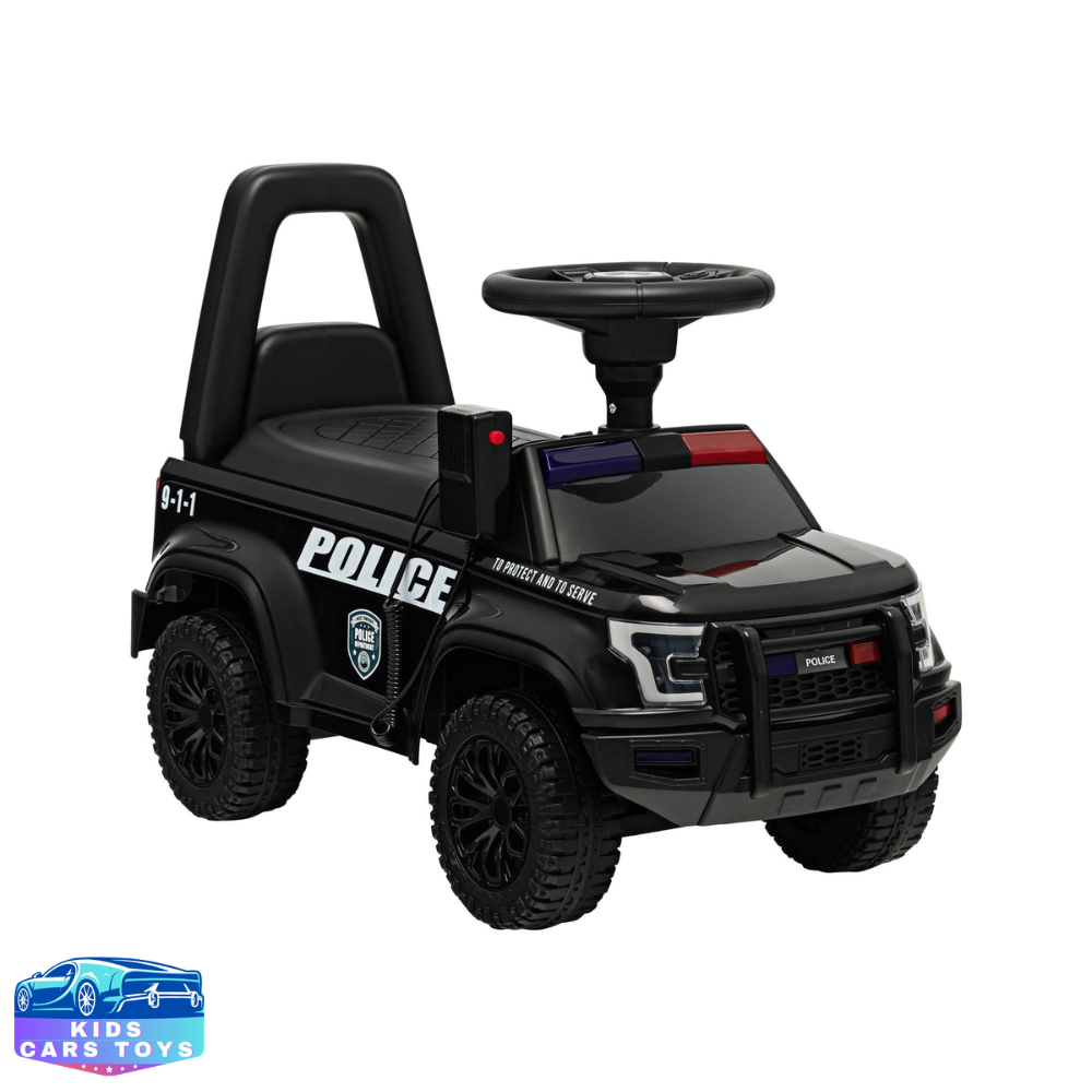 6V 3-In-1 Police Ride on Truck For Kids and Toddlers: The Ultimate Crime Fighting Companion