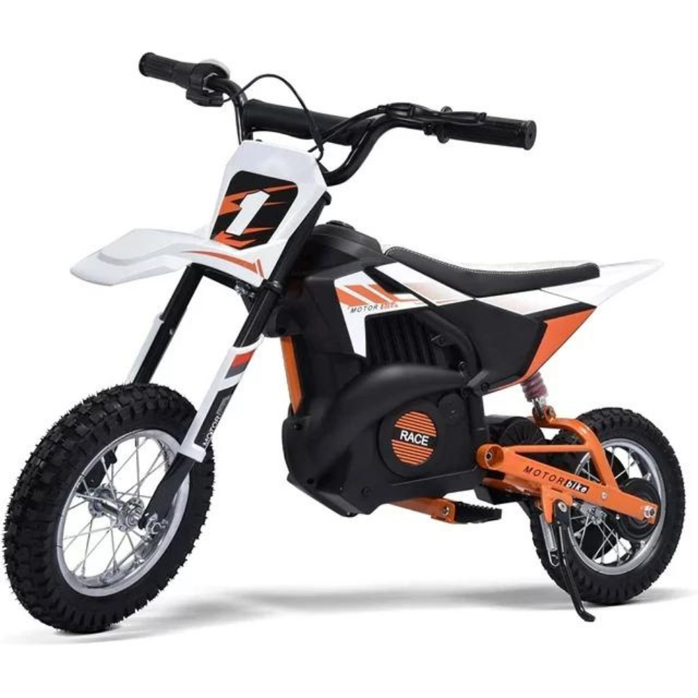 24V Trailblazer Junior 250-Watt Dirt Bike For Big Kids & Teens: Air-Filled Rubber Tires For Off-Road Fun