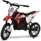 36V Powered Rugged Ranger 350-Watt Dirt Bike For Big Kids & Teens: Air-Filled Rubber Tires For Off-Road Fun