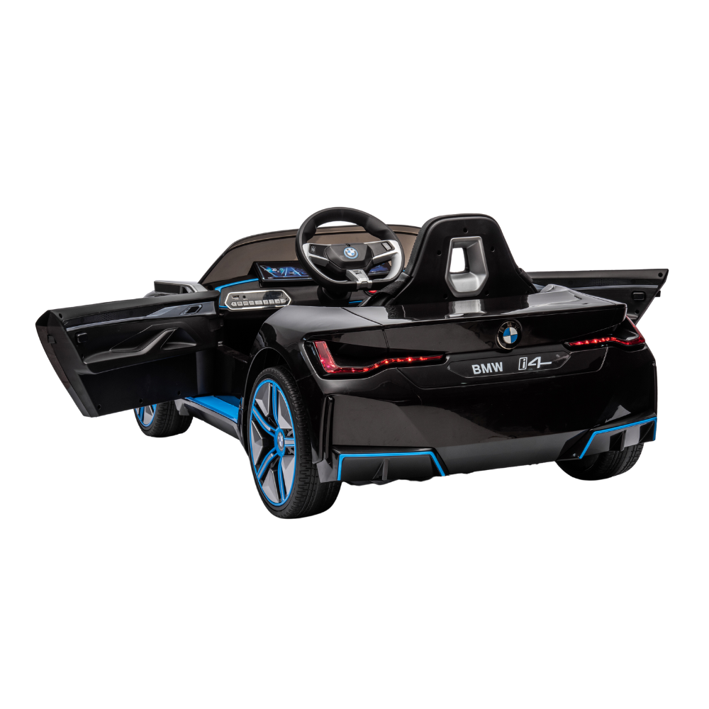 12V BMW I4 Kids Ride-On Car: Licensed 4x4 Electric Car For Kids