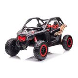 Buggy tout-terrain électrique double 24 V Can-Am Maverick Kids 4x4 Ride-On UTV