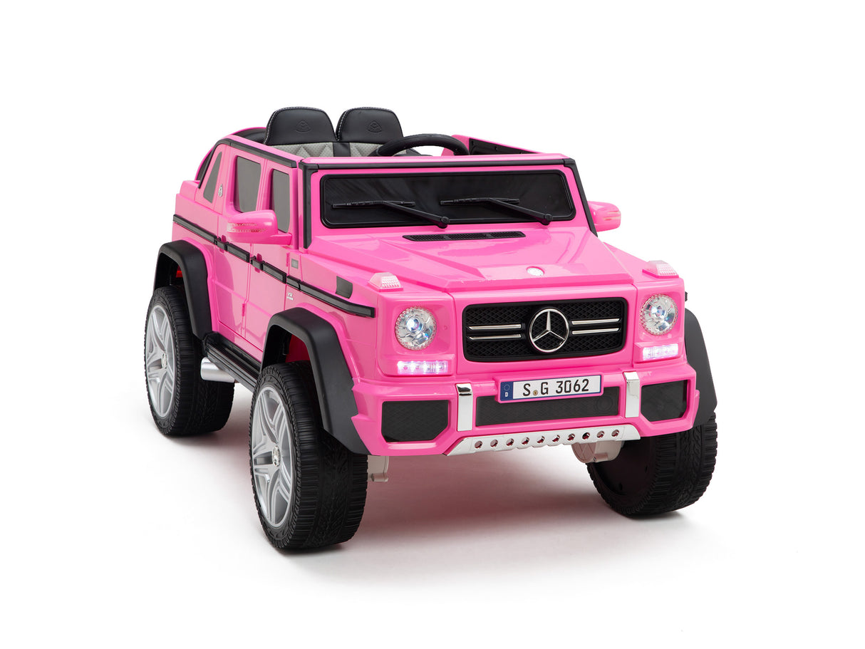 12V Mercedes Maybach G650 Kids Ride-On Truck: 1-Seater 4x4 Remote Control Ride-On