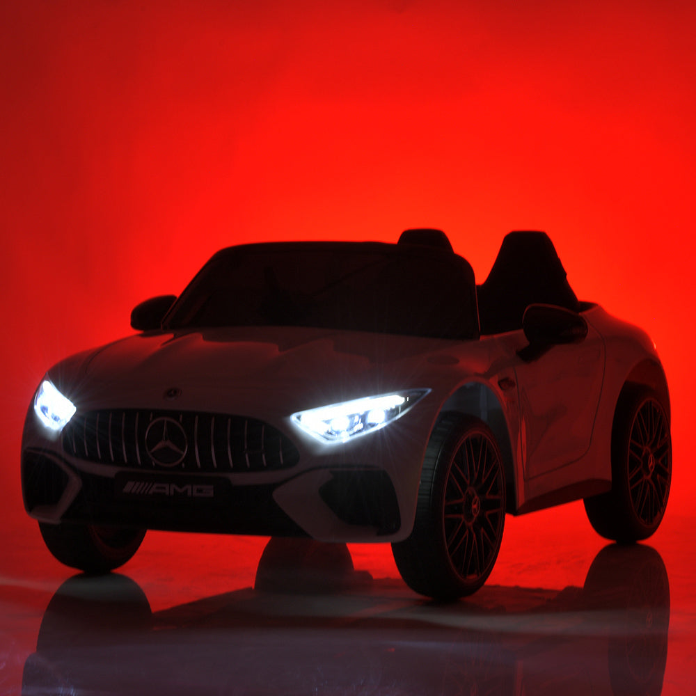 12V Mercedes Benz AMG SL63 Deluxe Ride-On Car For Kids: XL Seater Electric Remote Control Car