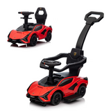 Lamborghini Sian Ultimate 3-in-1 Toddler-Friendly Push Car: Luxury Ride For Kids