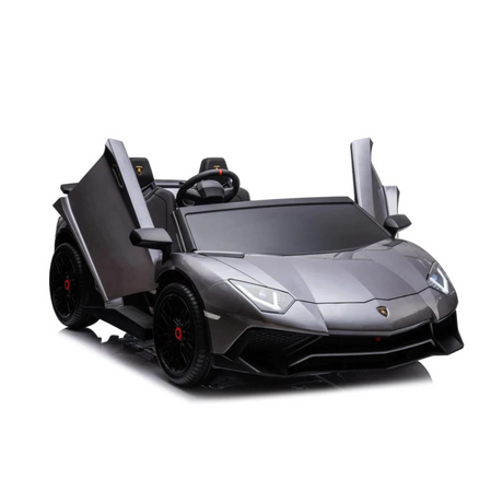 24V Lamborghini Aventador SV XXL Giant 180-Watt Brushless Supercar: Kids High-Speed Electric Car