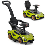 Lamborghini Sian Ultimate 3-in-1 Toddler-Friendly Push Car: Luxury Ride For Kids