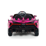 12V Lamborghini Veneno 4x4 Ride-on Car; Kids Licensed 1-Seater Electric Remote Control Car