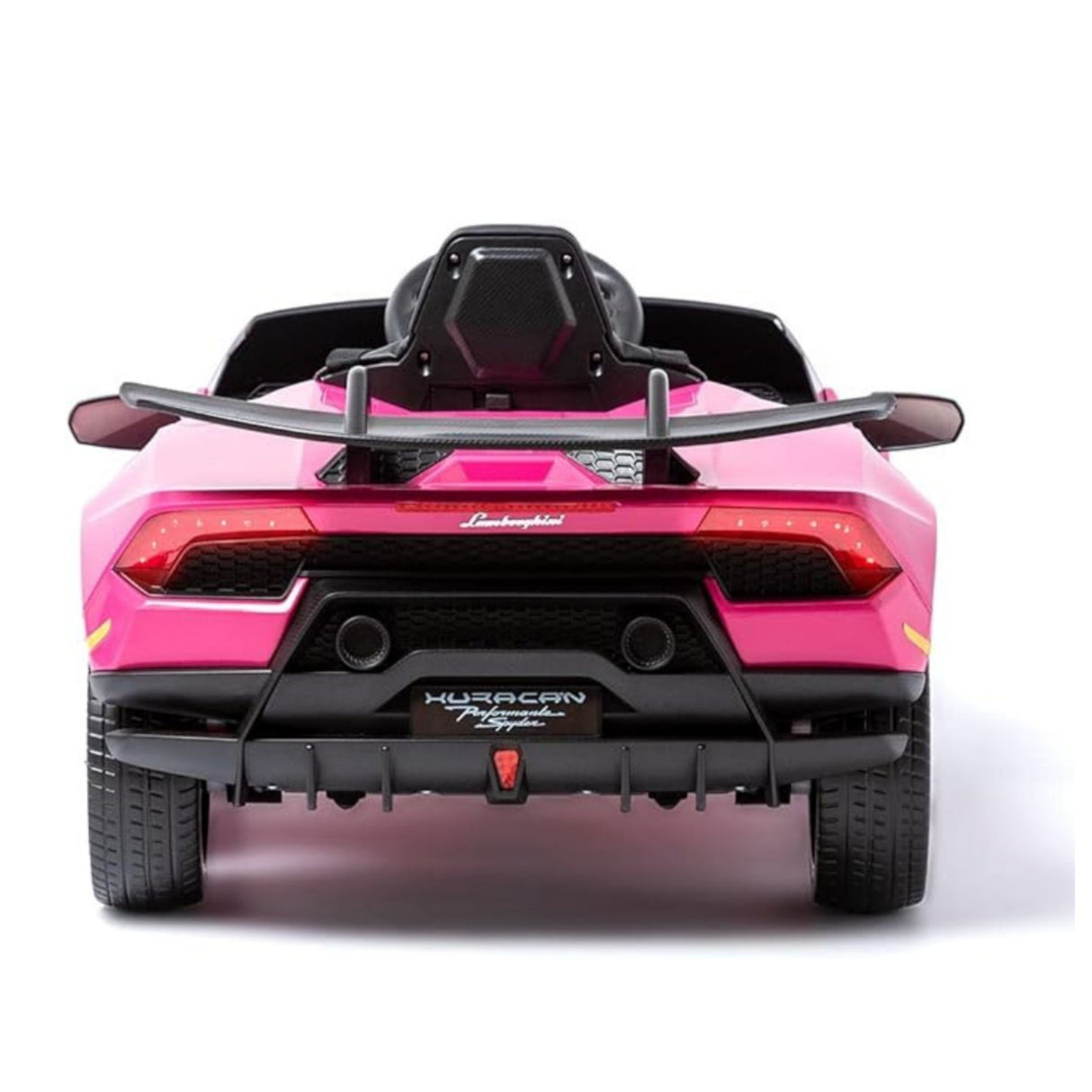 Voiture à enfourcher Lamborghini Huracan 4x4 12 V ; Voiture télécommandée électrique monoplace pour enfants sous licence