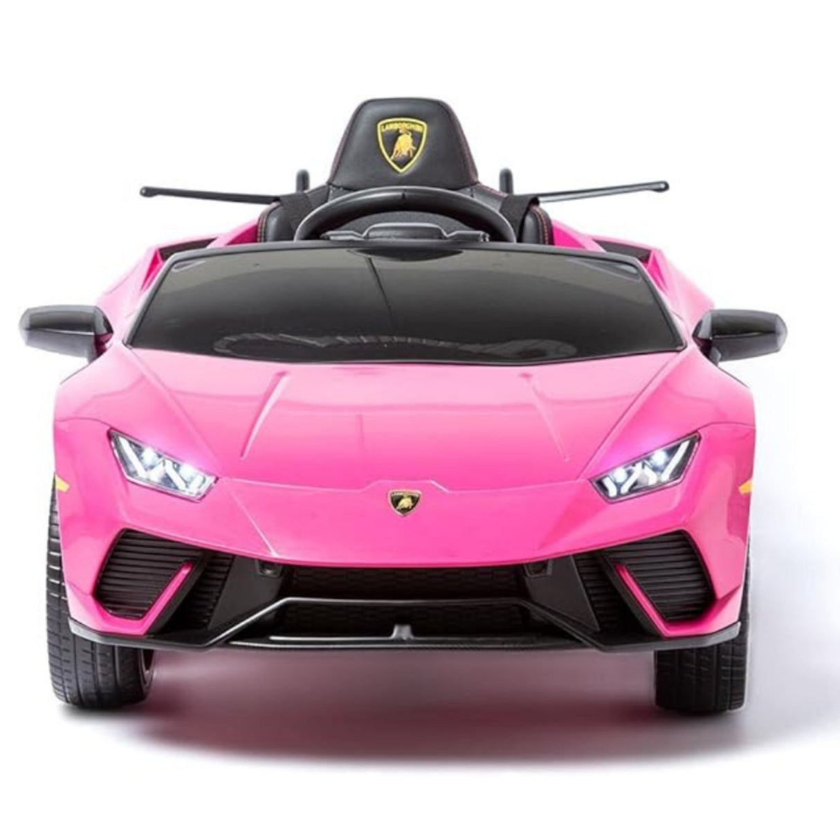 Voiture à enfourcher Lamborghini Huracan 4x4 12 V ; Voiture télécommandée électrique monoplace pour enfants sous licence