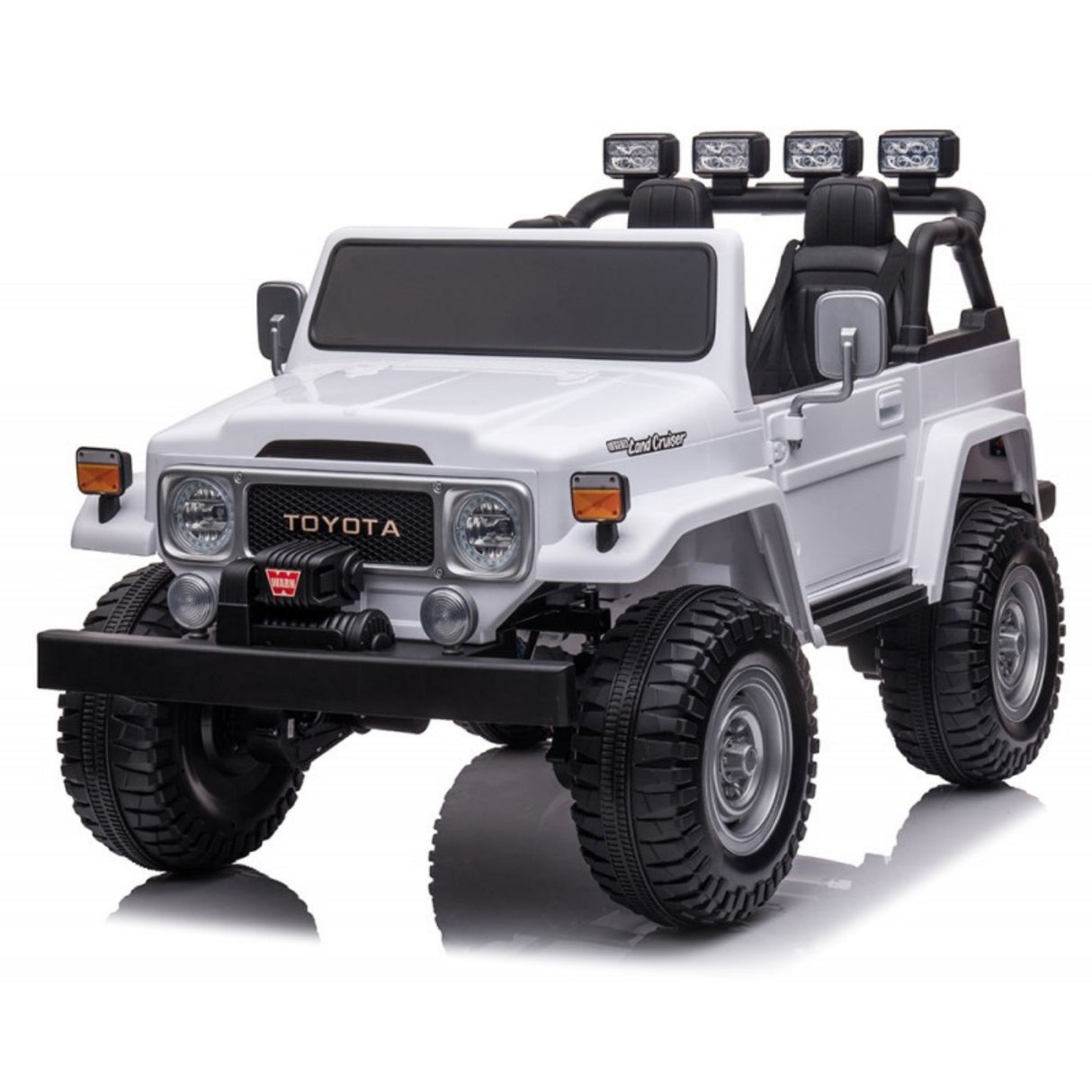 24V Toyota Premium Licensed Ride-On: Kids Fully Upgraded 4x4 2-Seater Truck