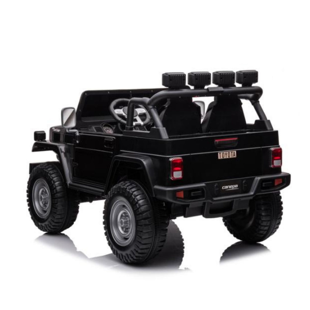 24V Toyota Premium Licensed Ride-On: Kids Fully Upgraded 4x4 2-Seater Truck