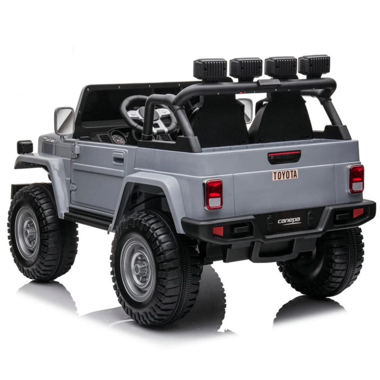 24V Toyota Premium Licensed Ride-On: Kids Fully Upgraded 4x4 2-Seater Truck