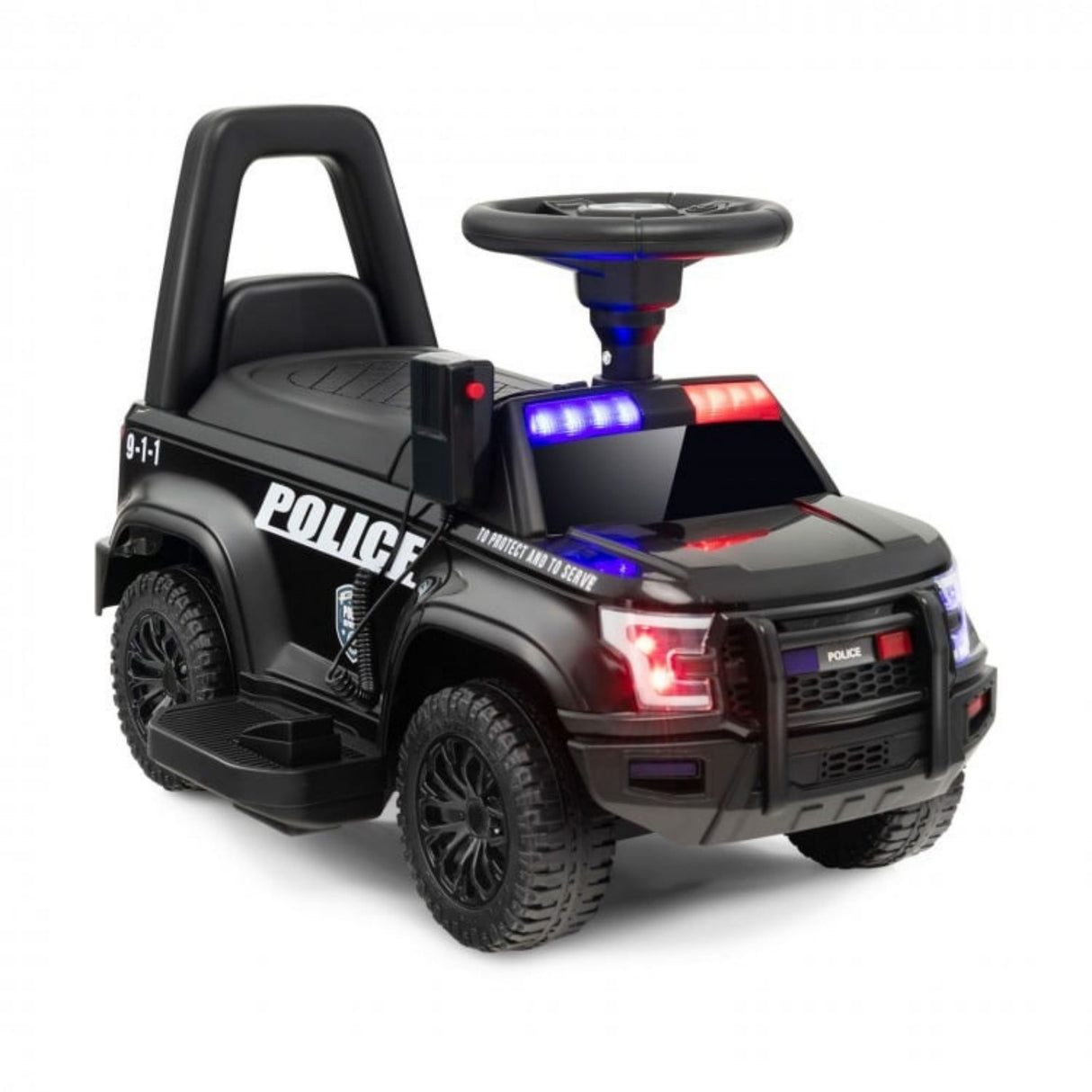 Camion de police 3 en 1 6 V pour enfants et tout-petits : le compagnon ultime de lutte contre le crime