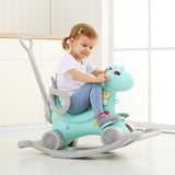 Kids Indoor & Outdoor Ride-On Rocking Horse - Fun and Engaging Foot to Foot Push-Car & Rocker