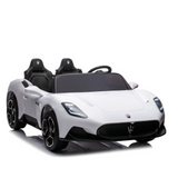 24V Maserati MC20 24V Kids Licensed 2-Seater Ride-on Car: 105-Watt Brushless Motor and RC