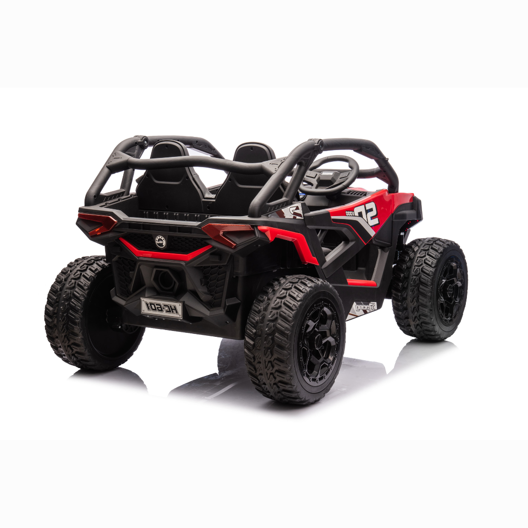 24V Power MX Edition 4x4 Kids Off-Road Ride-On UTV Buggy - Rubber Wheels, Music, Remote