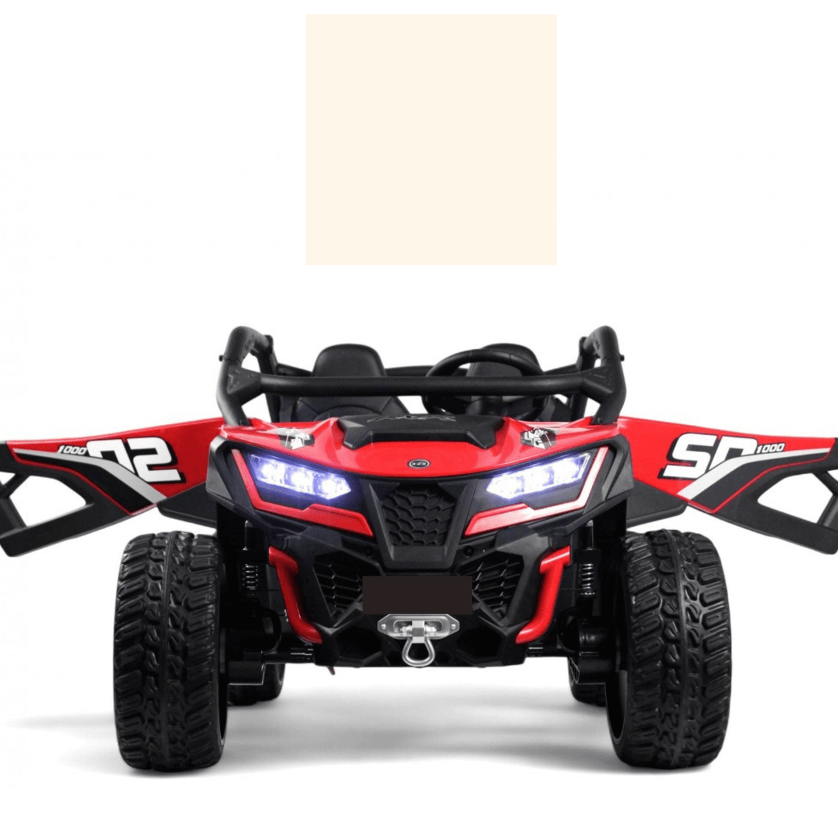 24V Power MX Edition 4x4 Kids Off-Road Ride-On UTV Buggy - Rubber Wheels, Music, Remote