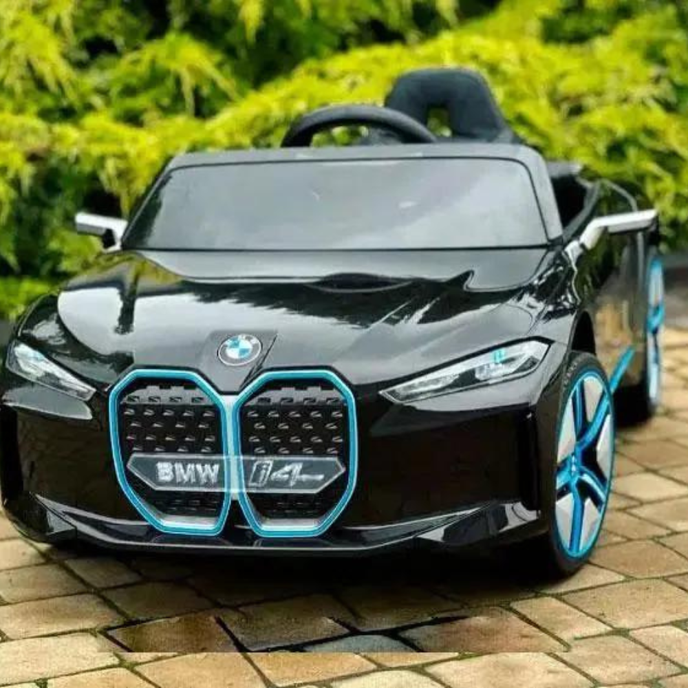 12V BMW I4 Kids Ride-On Car: Licensed 4x4 Electric Car For Kids