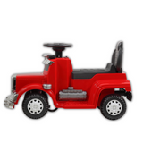 6V Big Rig 3-in-1 Convertible Ride-on Truck for Toddlers: Kids Remote Control Electric Truck